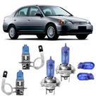 Super Brancas Farol E Milha Civic 2001 2002 2003