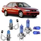 Super Brancas Farol E Milha Corolla 1998 99 00 01 2002