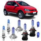 Super brancas farol e milha crossfox 2015 2016 2017
