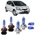 Super Brancas Farol E Milha Fit 2009 10 11 12 13 14 15