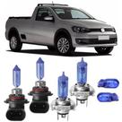 Super Brancas Farol E Milha Saveiro G6 2013 14 15 2016