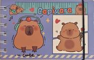 Super Cadernos Capivaras Original Colorir 50 Páginas educativo e lúdico 6 modelos