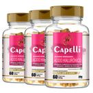 Super Capelli - Ácido Hialurônico, Colágeno - 3 Potes
