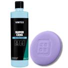 Super Cera Automotiva Limpadora 500G + Aplicador Espuma Super Cera Automotiva Limpadora 500G + Aplicador Espuma
