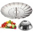 Super Cesta De Cozimento A Vapor Para Legumes Retrátil Inox