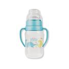 Super Copo de Treinamento Infantil 300ml Com Alça e Bico Flexível Little Dino BabyGo
