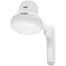 Super Ducha Eletrônica Resistência Blindada 220V 4400W Controle de Temperatura Branco Fame