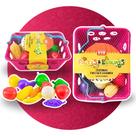 Super Feirinha Infantil De Brinquedo Cestinha 12 Pçs + Super Feirinha Infantil De Brinquedo Cestinha 12 Pçs +