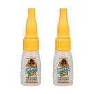 Super Glue Gorilla 12g Clear com aplicador de pincel e bico x2