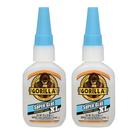 Super Glue Gorilla XL 25g Clear, pacote multiuso com 2