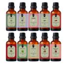 Super Kit 10 Essências Hidrossolúveis 30ml Difusor Aroma