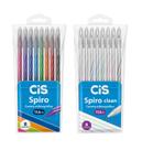Super Kit Caneta Cis Spiro Tradicional + Clean C/16 Sortidas