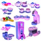 Super Kit Cozinha Infantil Eletro Legumes Café Geladeira 49p Super Kit Cozinha Infantil Eletro Legumes Café Geladeira 49p