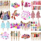 Super Kit de Acessórios para Bonecas Vestidos Sapatos Acessórios Etc Kit 3