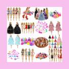 Super Kit de Brinquedos Roupas Acessórios para Bonecas de Até 30cm de Altura - Sheilinha 2