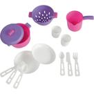 Super Kit de Cozinha Completo 13 Pecas Rosa e Roxo Calesita Ta Te Ti