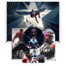 Super Kit de Painéis de Festa Novo Capitão América - Fera Print