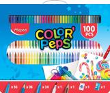 Super Kit de Pintura Color Peps c/100 Peças Maped Super Kit de Pintura Color Peps c/100 Peças Maped