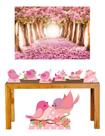 Super Kit Jardim Encantado Decoração Totem Displays + Painel