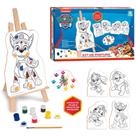 Super Kit Pintura Da Patrulha Canina Paw Patrol Educativo Infantil Em Madeira Para Pequenos Artistas