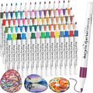 Super Kit Profissional Canetinhas Marca Texto Touch 80 Cores 1linha Acrilic Maker