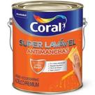 Super lavavel eggshell coral - branco - 3,6l Super lavavel eggshell coral - branco - 3,6l