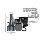 SUPER LED ASX 5.500 LUMENS 40W com FAROLETE CANBUS 24 LEDS