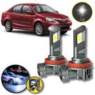 Super Led Farol de Milha S14x 6500K Toyota Etios 2012 a 2020