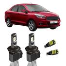 Super Led H4 Sem Erro 8000LM Ka+ 2015 Em Diante + Pingo T10