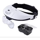 Super Lupa De Cabeça Com Led Profissional 2leds +5 Lentes