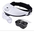 Super Lupa De Cabeça Com Led Profissional 2leds +5 Lentes