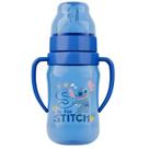 Super Mamadeira Bico Silicone com Alças Stitch ou Angel Disney Baby BabyGo (300ml)