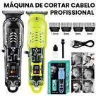 Super Máquina Cortar Cabelo Visor Digital Bateria Profissional Super Máquina Cortar Cabelo Visor Digital Bateria Profissional