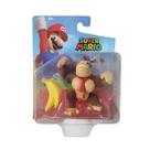 Super Mario - Boneco Donkey Kong 6Cm Com Banana - Sunny Super Mario - Boneco Donkey Kong 6Cm Com Banana - Sunny