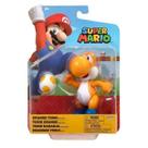 Super Mario Boneco Yoshi Laranja Colecionável 3007