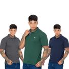 Super Oferta Kit 3 Polos Masculinas Desconto Exclusivo