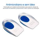 Super Par Calcanheira calço Silicone Orthosilic Esporão