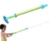 Super Pistola de Água Tubo com Duplo Jato Infantil Colorido para Praia Piscina