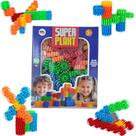 Super Plakt Formas de Montar Coloridas Infantil 50 Peças - Paki Toys Super Plakt Formas de Montar Coloridas Infantil 50 Peças - Paki Toys