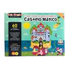 Super Quebra cabeça Infantil Gigante Castelo Mágico Brinquedos Educativos Bate Bumbo Criança 4 anos