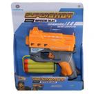 Super shot lançador dardos eva polibrinq gn01