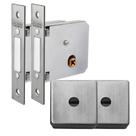Super Trava 40mm Inox Escovado Dose Dupla - 9149-2 - Lockwell