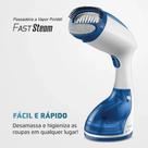 Super Vaporizador de Roupas 220V, Passadeira a Vapor Portátil com Escova, Reservatório de 200ml, Vapor Quente 160C