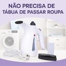 Super Vaporizador Passa Roupa Portátil Cabide Higienizador 4 em 1 - 110v 800w