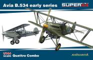 Super44 Avia B534 Early Quattro 1/144 Eduard Edu 4451 Super44 Avia B534 Early Quattro 1/144 Eduard Edu 4451