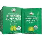 Superfood Powder Peak Performance Organic Greens, pacote com 20