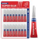 Superglue GH1200 4g x 16 unidades multiuso para plásticos