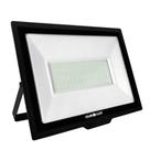 Superled Projetor Slim 300 Watts Preto 6500k - 3276 - Ourolux Projetor Superled Slim 300w Biv Preto 6500k