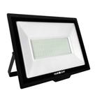 Superled Projetor Slim 300 Watts Preto 6500K - 3276 - OUROLUX