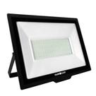 Superled Projetor Slim 300 Watts Preto 6500K - 3276 - OUROLUX